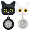 Montre Bobine Badge 3D Petit Chat Infirmière Médecin Hôpital - CatNShop