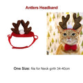 Costume Drôle de Père Noël pour Chiens et Chats - Vêtements Chauds et Mignons d'Hiver