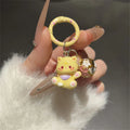 Porte-clés chat mignon 5 cm - Accessoire suspendu style coréen
