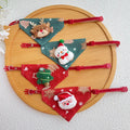 Écharpe Réglable de Noël pour Chien et Chat - Bavoir à Anneau Triangle à la Mode