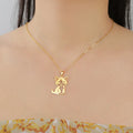 Collier pendentif Chaton Cazador en acier inoxydable - Bijoux pour femmes