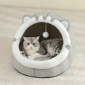 Caverne douillette pour chats et petits chiens