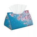 Boîte à mouchoirs cuir PU motif chat personnalisé
