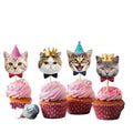 8 Décorations de Gâteau Thématiques Chats