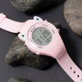 Montre enfant en silicone avec oreilles de chat