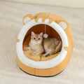 Caverne douillette pour chats et petits chiens