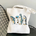 Sac tote avec motif chaton en toile