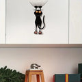 Autocollant chat noir mignon pour décoration murale et voiture - CatNShop