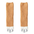 Chaussettes Kawaii Fleece Chien et Chat