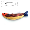 Poisson interactif en peluche pour chat