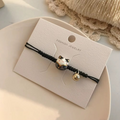 Bracelet kawaii chat en céramique ajustable