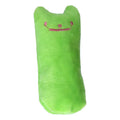 Jouet à mâcher pour chat en peluche avec herbe à chat