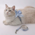 Harnais et laisse réglable pour chat