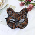 Masque en dentelle sexy pour femmes - Accessoires cosplay et fête par CatNShop