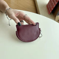 Petit porte-monnaie en cuir de mouton avec motif chat - Compact et grande capacité