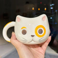 Tasse en céramique douce et mignonne 430ml - Série guérison dessin animé
