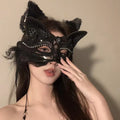 Masque en dentelle sexy pour femmes - Accessoires cosplay et fête par CatNShop