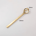 Cuillère en inox design pour desserts et boissons