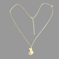 Collier élégant en acier inoxydable