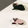 Épingles à cheveux mignonnes pour chat - Lot de 1 à 5 pièces pour filles et dames