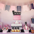 Décoration de gâteau chat noir pour fêtes et anniversaires - CatNShop