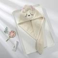 Bonnet de cheveux de chat mignon en microfibre – séchage rapide pour cheveux longs