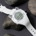 Montre enfant en silicone avec oreilles de chat
