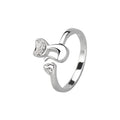 Bague en Cristal de Zirconia Forme d'Animal