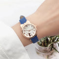 Montre-bracelet étanche chat pour enfants
