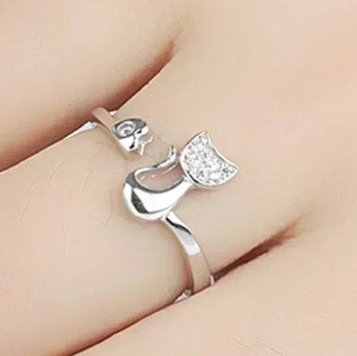 Bague en Cristal de Zirconia Forme d'Animal