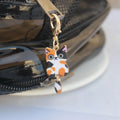 Porte-clés Chat Kawaii en Métal - Accessoire Mode et Cadeau Idéal