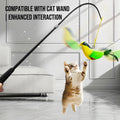Jouet interactif mural iLMH pour chats avec herbe à chat