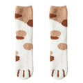 Chaussettes Kawaii Fleece Chien et Chat