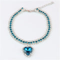 Collier en strass scintillant pour chaton et chiot - Accessoire élégant pour animaux
