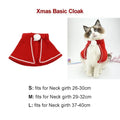 Costume Drôle de Père Noël pour Chiens et Chats - Vêtements Chauds et Mignons d'Hiver