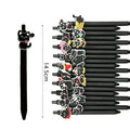 Stylos noirs en forme de chat -