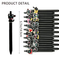 Stylo à bille chat noir par CatNShop - Lot de 5, 15 ou 20 pièces