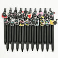 Stylos noirs en forme de chat -