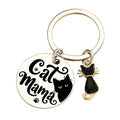 Cadeau clé en forme de chat noir