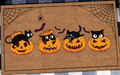 Tapis antidérapant humoristique chat pour décoration intérieure
