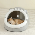 Caverne douillette pour chats et petits chiens