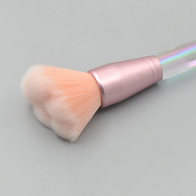 Pinceau de maquillage en forme de pate de chat