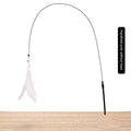 Jouet pour chat avec cloche arc-en-ciel et ventouse
