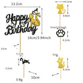Décoration de gâteau chat - Topper anniversaire