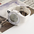 Montre enfant en silicone avec oreilles de chat