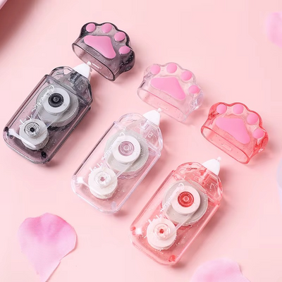 Ruban correcteur kawaii chat pour étudiant