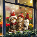 Autocollant Festif de Noël pour Fenêtre
