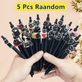 Stylo à bille chat noir par CatNShop - Lot de 5, 15 ou 20 pièces