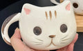 Tasse en céramique mignonne en forme de chat