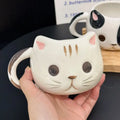 Tasse en céramique douce et mignonne 430ml - Série guérison dessin animé